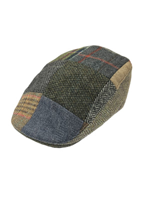 Wool Patchwork - Donegal Touring Cap