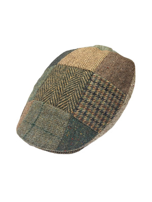 Wool Patchwork - Donegal Touring Cap