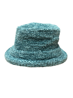 Women's Chenille Hat with Wide Brim