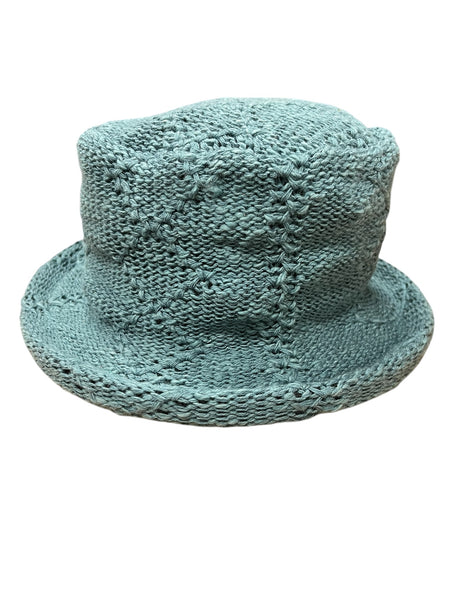 Women's Cotton and Linen Wide Brim Hat