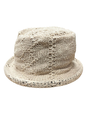 Women's Cotton and Linen Wide Brim Hat