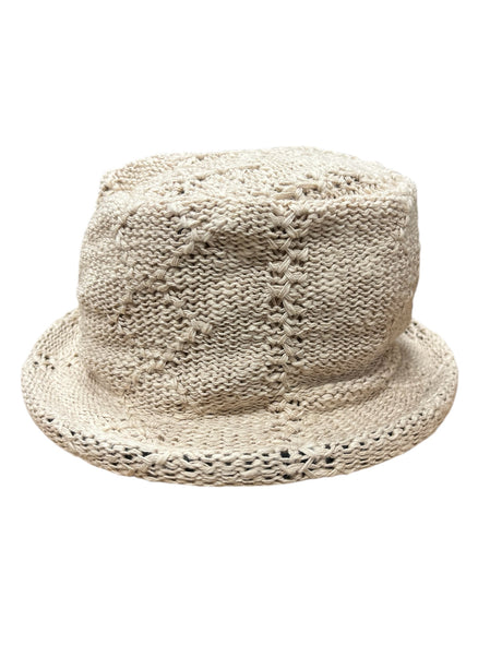 Women's Cotton and Linen Wide Brim Hat