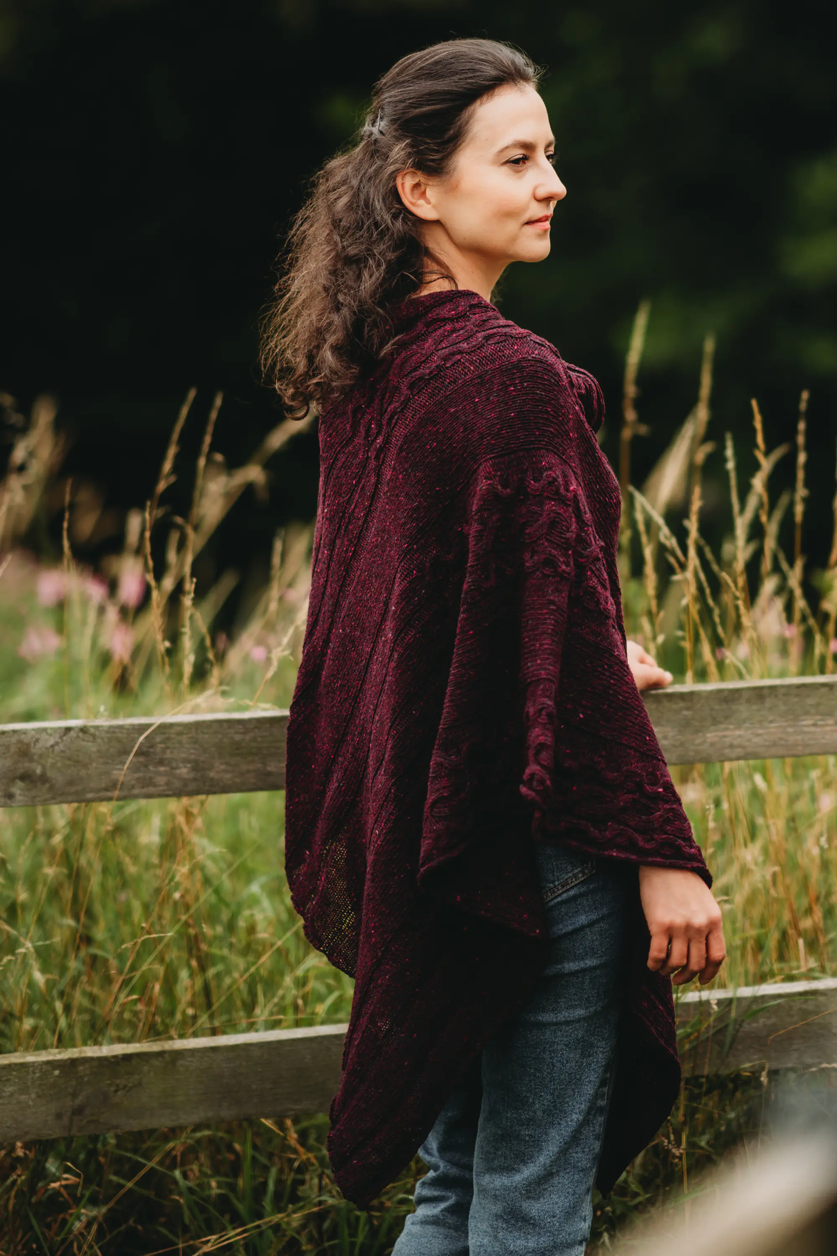 Women's Merino Wool Barra Shawl