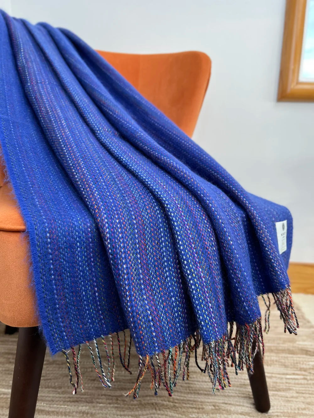Rainbow Tweed Irish Merino Wool Irish Throws