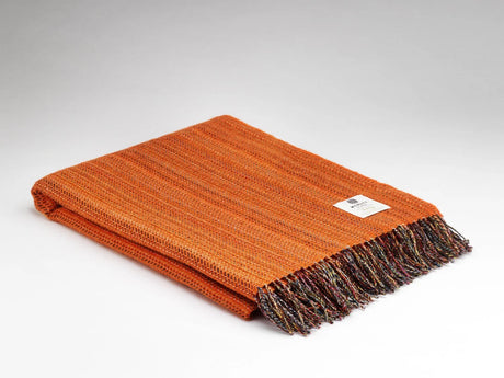 Rainbow Tweed Irish Merino Wool Irish Throws