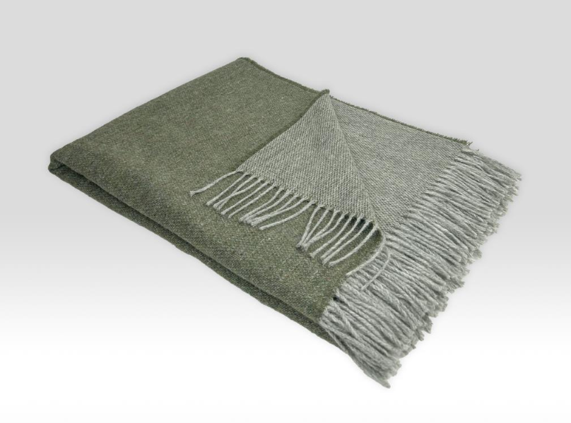 Reversible Merino Wool Irish Throws
