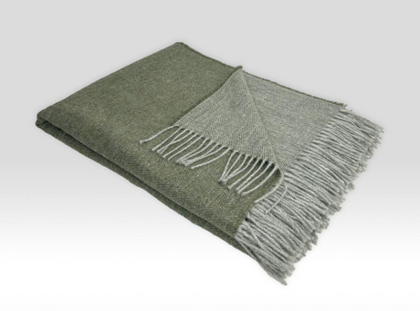 Reversible Merino Wool Irish Throws