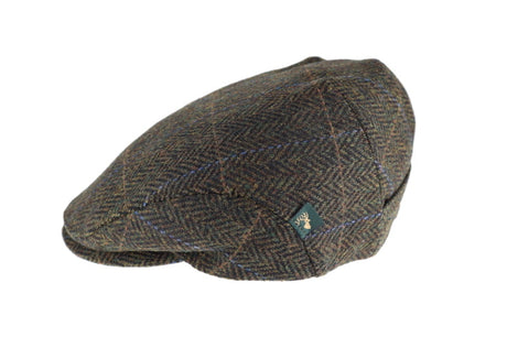 Mucros Weavers Irish Tweed Trinity Flat Cap