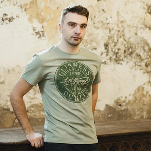 Guinness Green Bottle Cap Tee