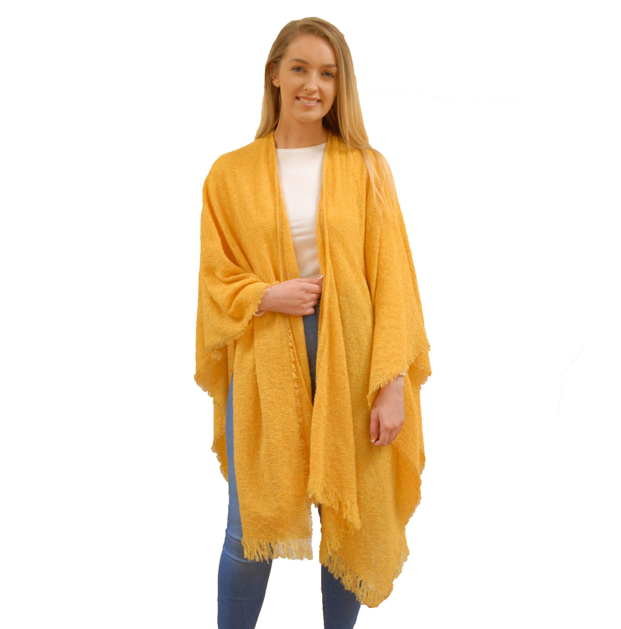 Women's Lambswool Celtic Ruana