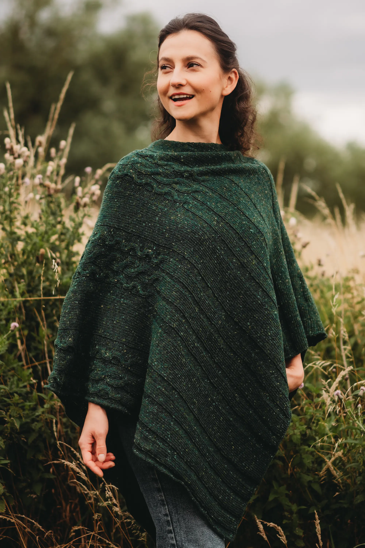Women's Merino Wool Barra Shawl