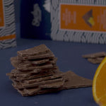 Milk Chocolate Shards with Orange