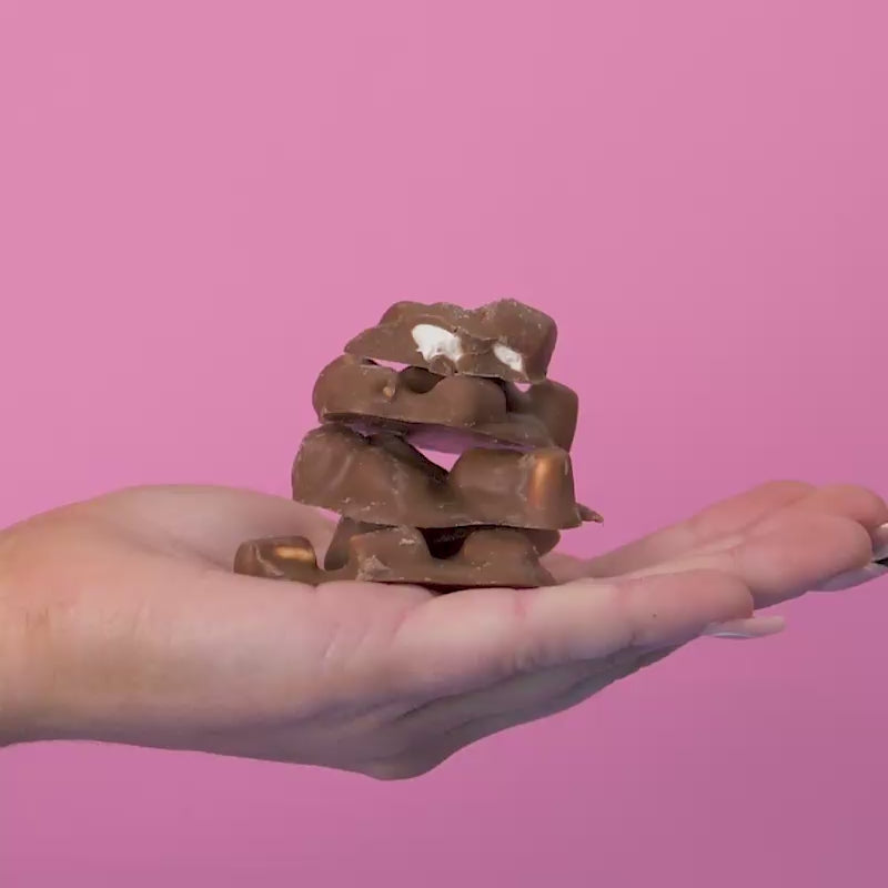 Milk Chocolate and Marshmallow Clusters