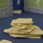 White Chocolate Shards with Lime