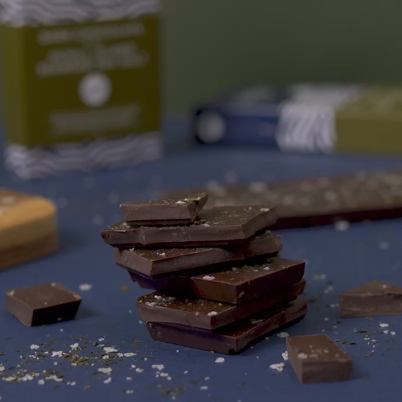 Achill Island Seaweed Sea Salt Dark Chocolate Bar
