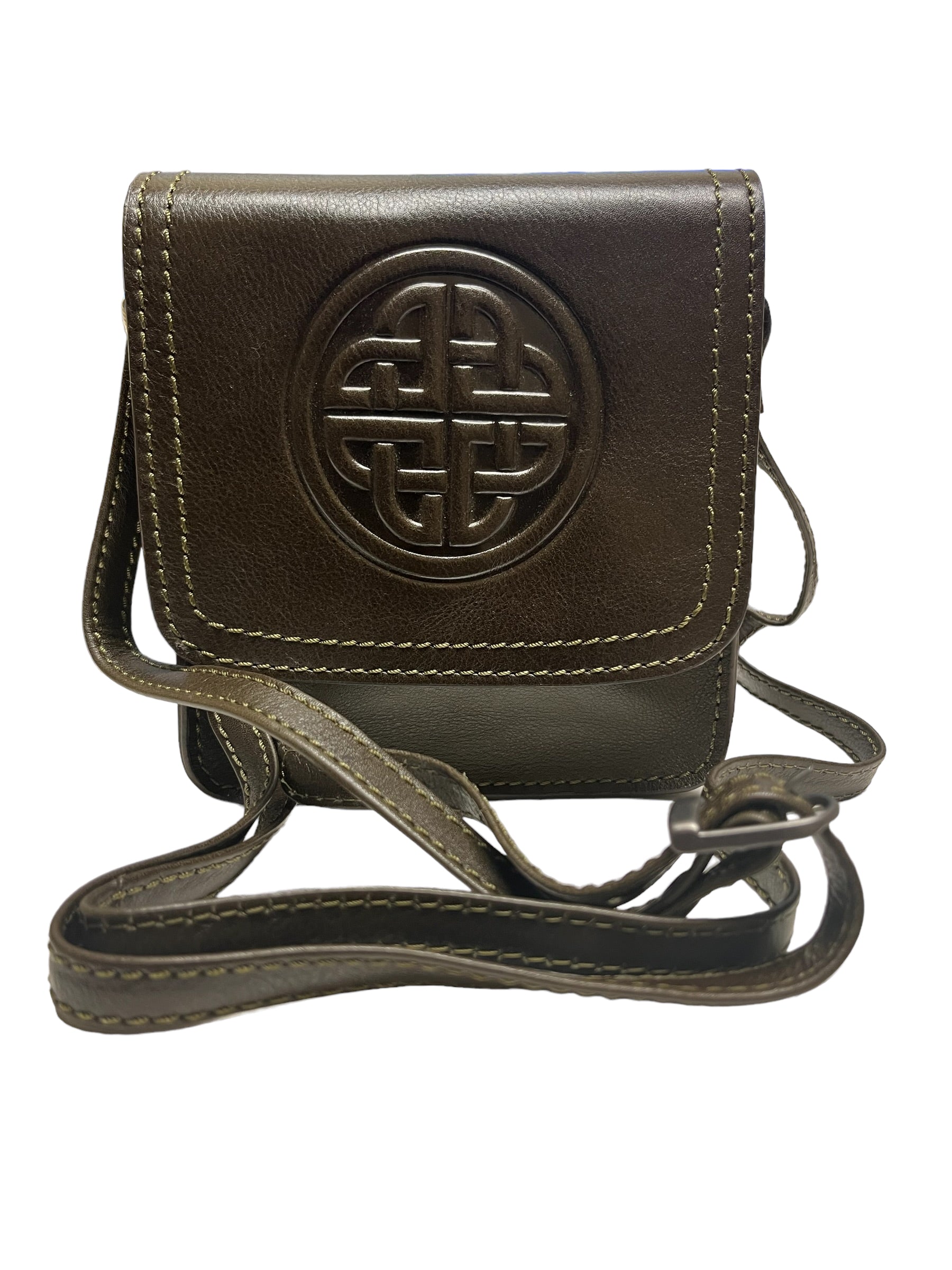 Celtic Knot Women's Leather Shoulder Bag