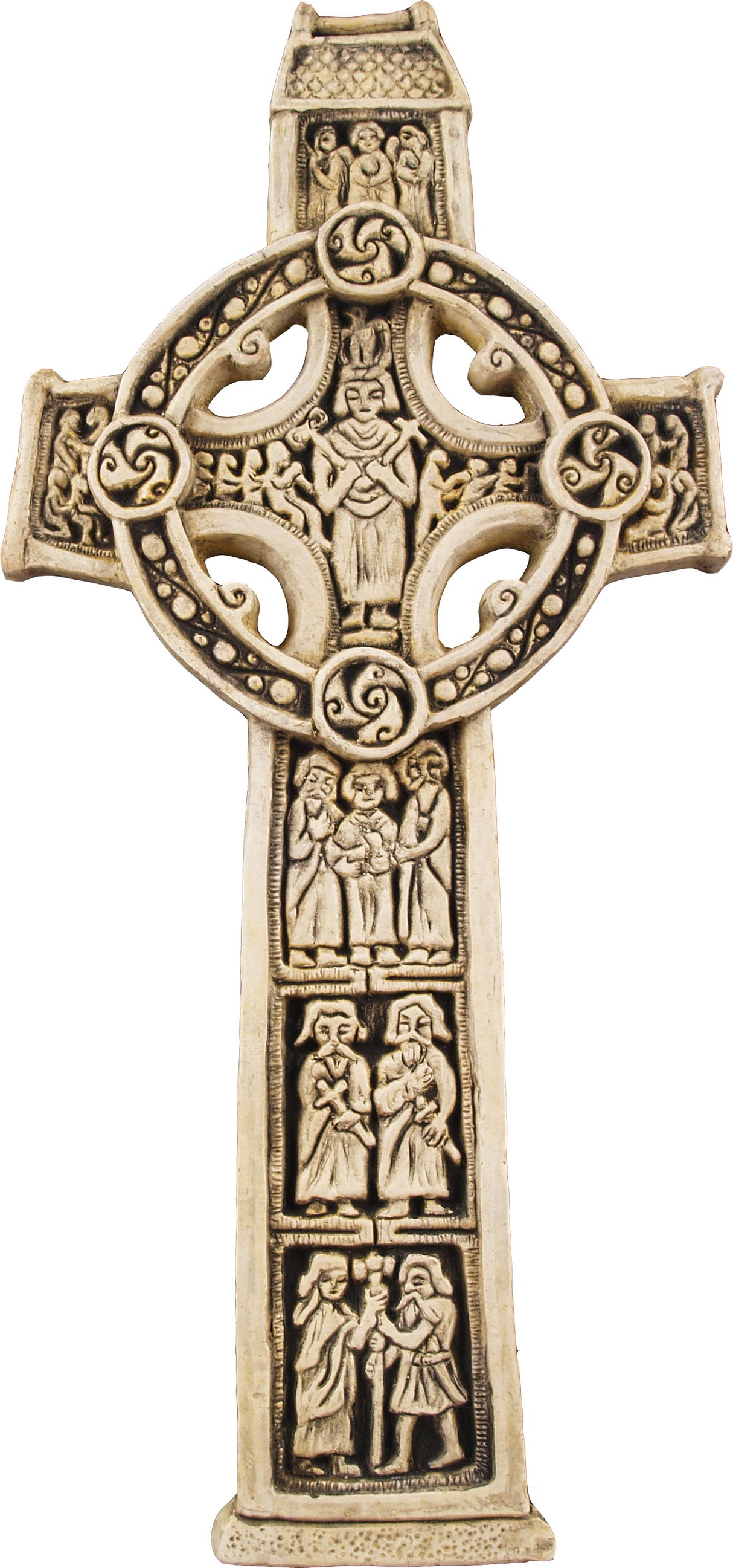 Front image of Scripture Cross by McHarp available at www.realirish.com