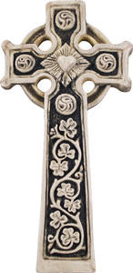Front image of Slane Abbey Cross by McHarp available at www.realirish.com