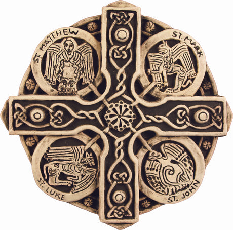 Front image of Kells Saints Cross by McHarp available at www.realirish.com