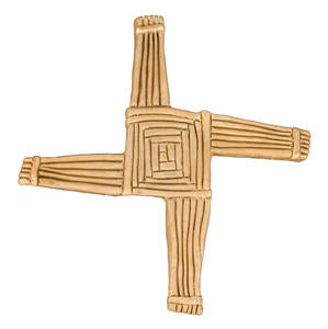 Front image of St Brigid's Cross by McHarp available at www.realirish.com