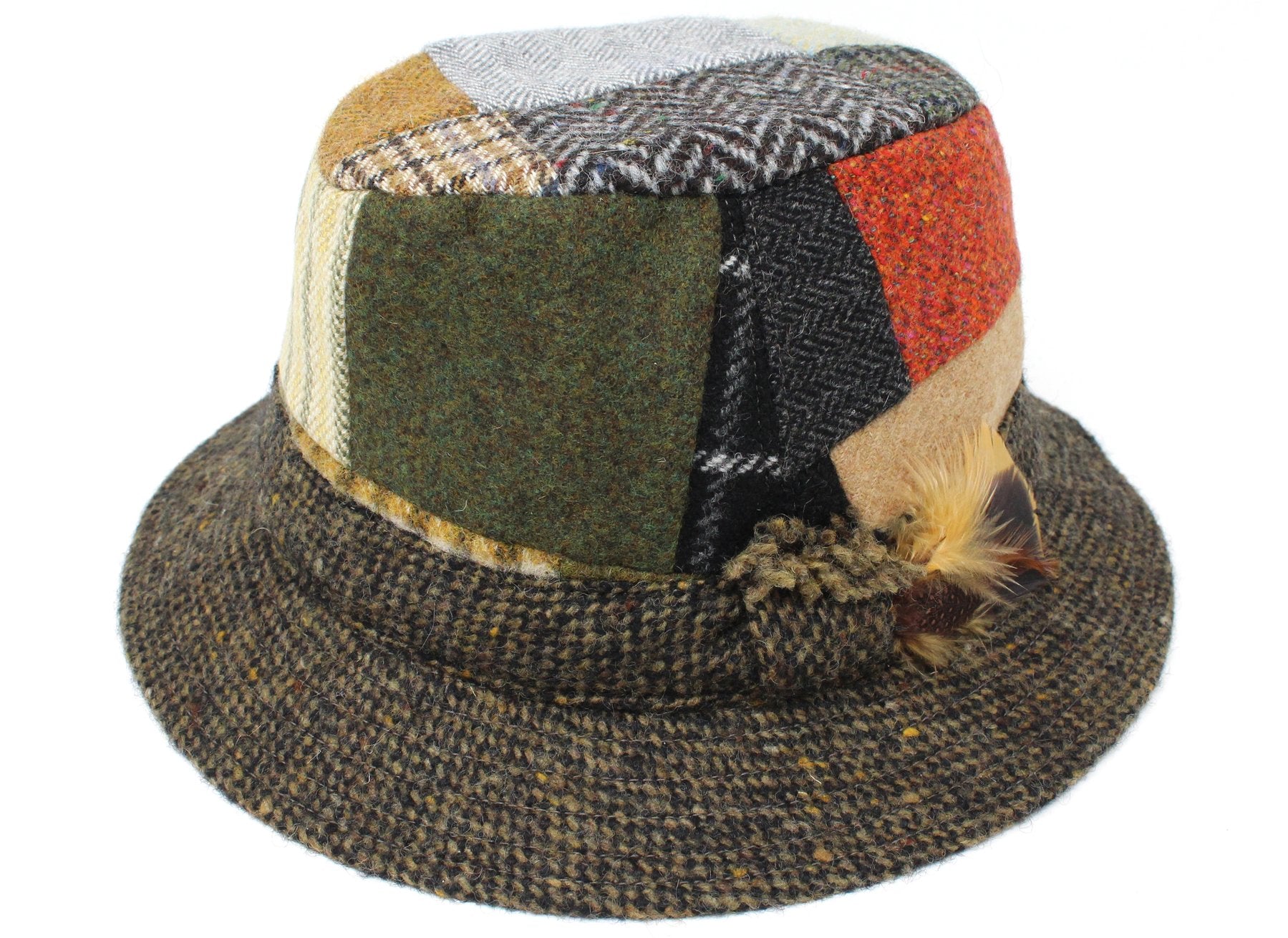 Hanna Hats Authentic Irish Patchwork Tweed Walking Hats | Real Irish