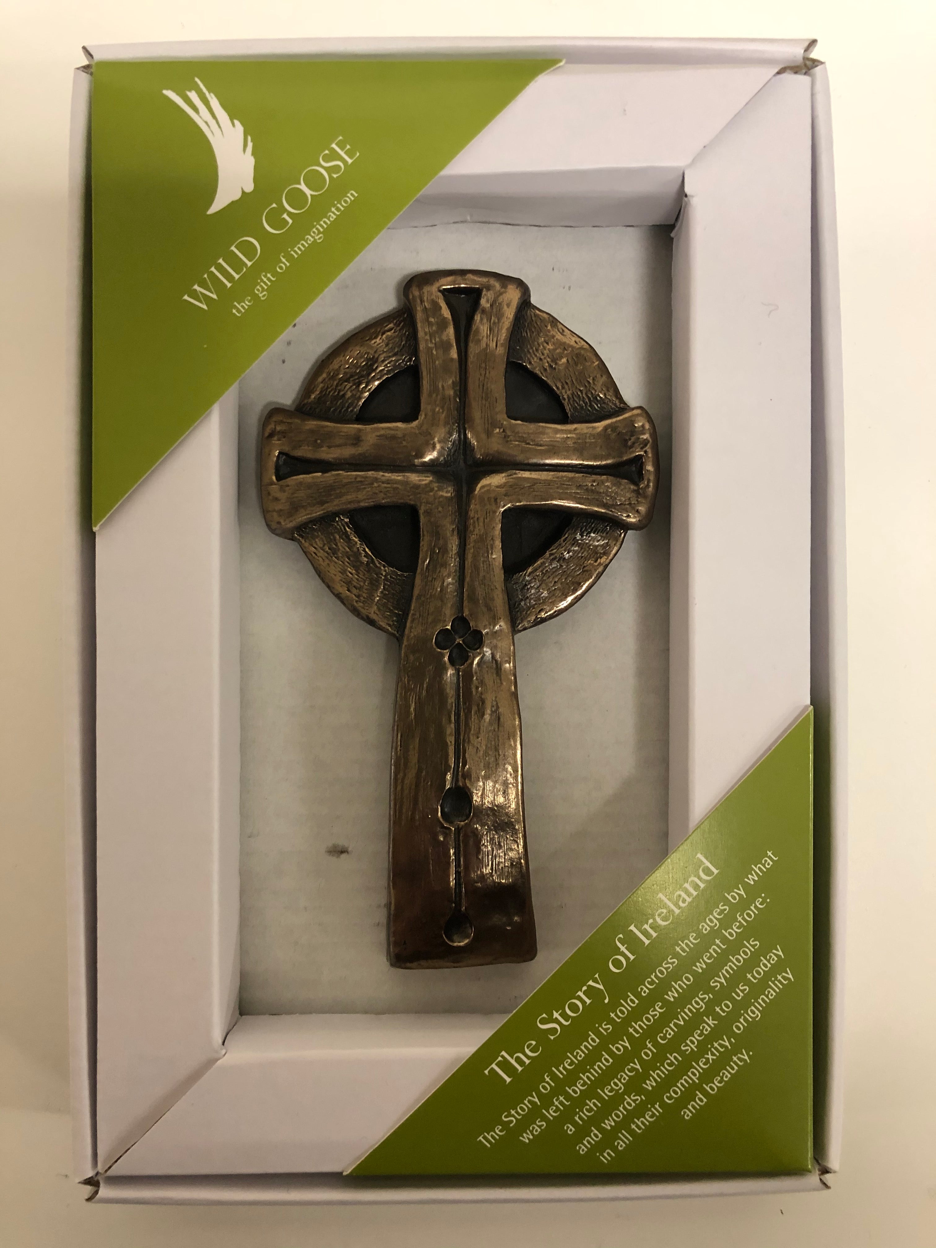 Glendalough Celtic Cross - Small Plaque