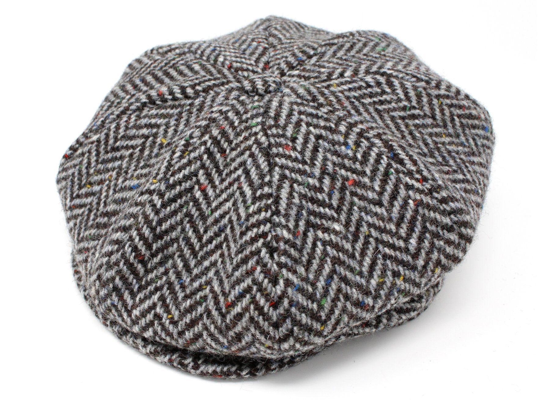 Irish Tweed Eight Piece Cap