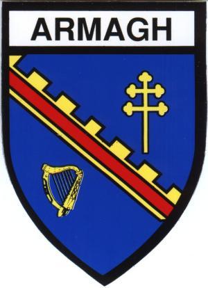 Irish County Car Sticker - Armagh