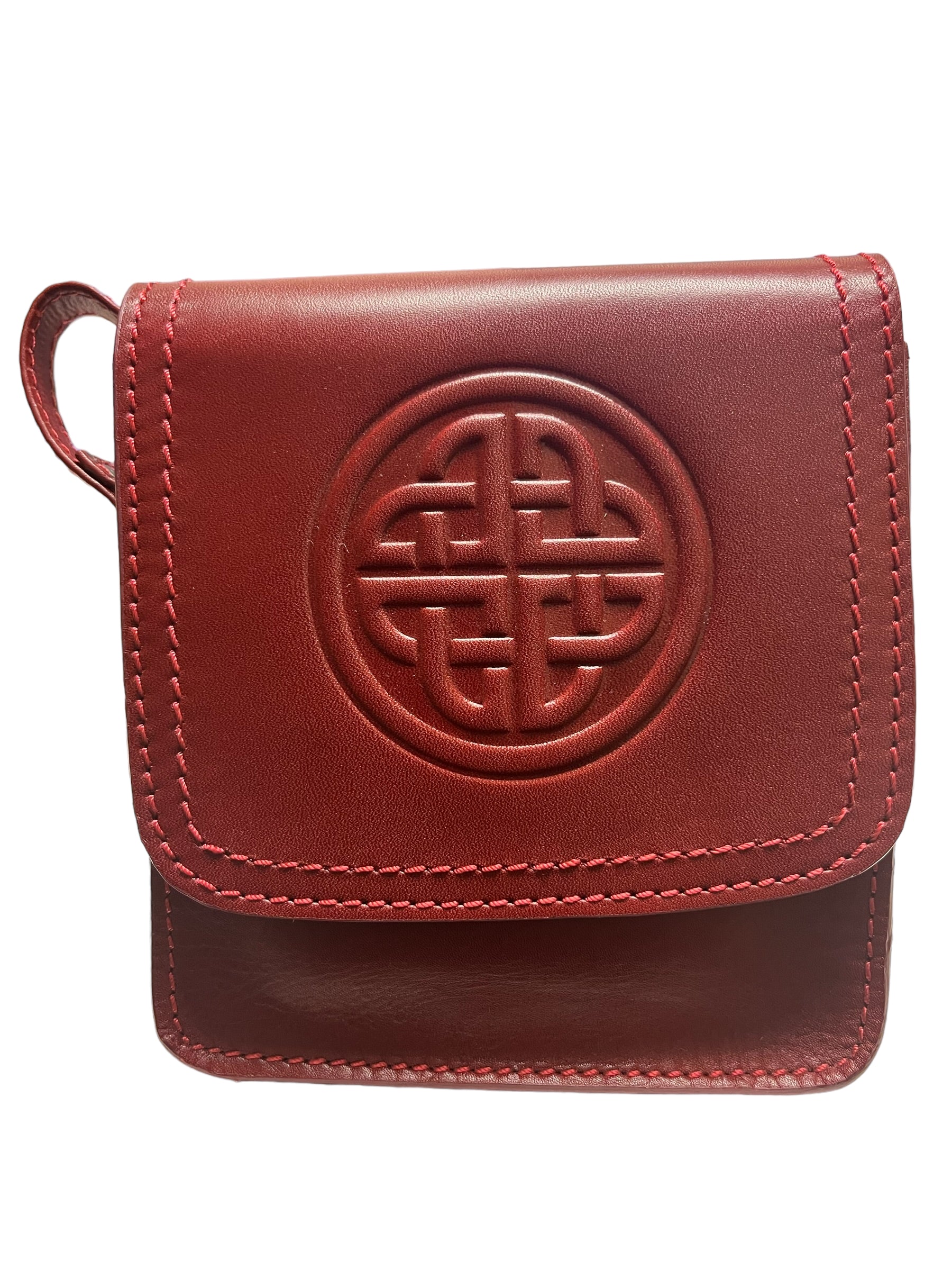 Celtic Knot Women's Leather Shoulder Bag