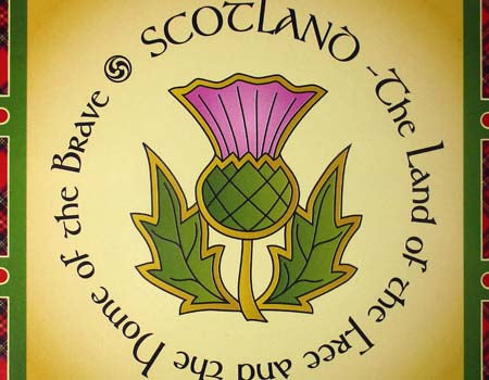Scotland the Brave Coaster