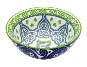 Irish Harp Ceramic Bowl