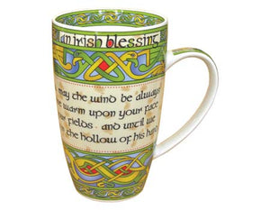 Irish Blessing Bone China Mug