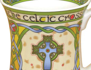 Celtic High Cross Bone China Mug