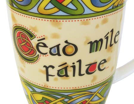 Céad Míle Fáilte Bone China Mug