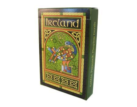 Celtic Peacock Playing Cards