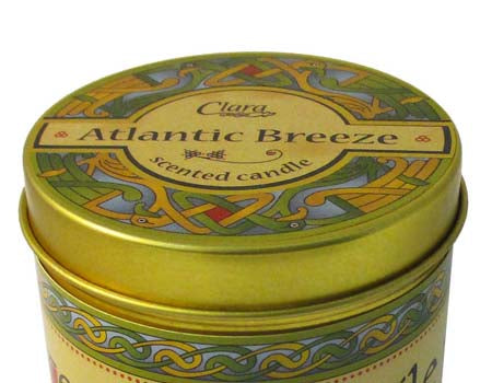 Atlantic Breeze Scented Travel Candle