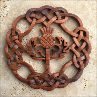 Hand Carved Love Knot - TK02