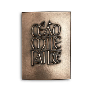 Cead Mile Failte Plaque - Real Irish Gifts