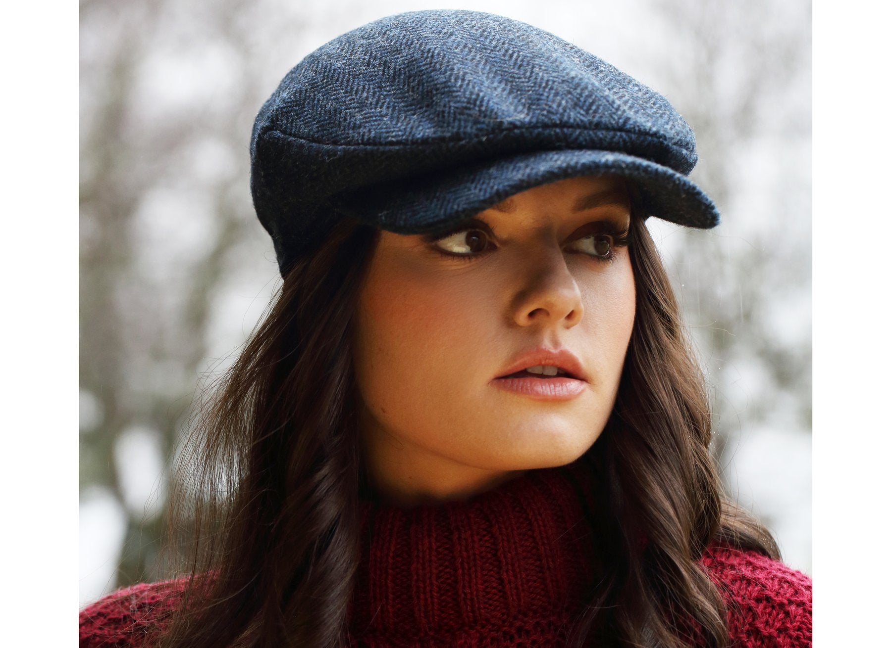 Hanna Hats Vintage Irish Tweed Flat Cap