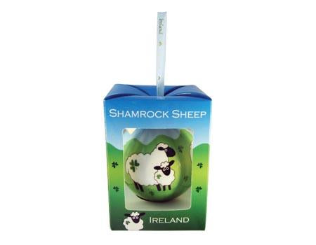 Shamrock Sheep Ornament