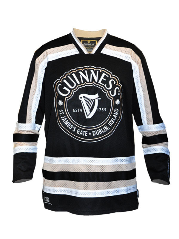 Guinness Black and Green Rugby Shirt
