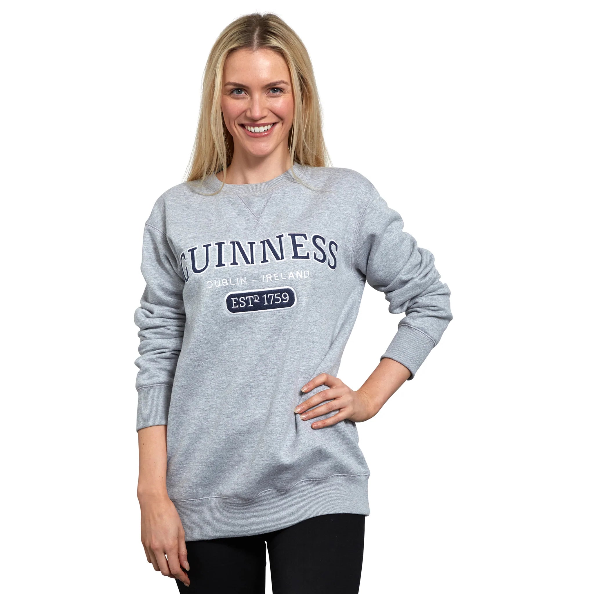 Guinness Grey Crewneck Sweatshirt