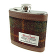 6oz Harris Tweed Hip Flask by Glen Appin