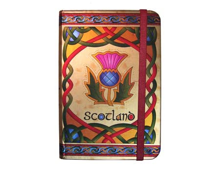 Scottish Thistle Notebook