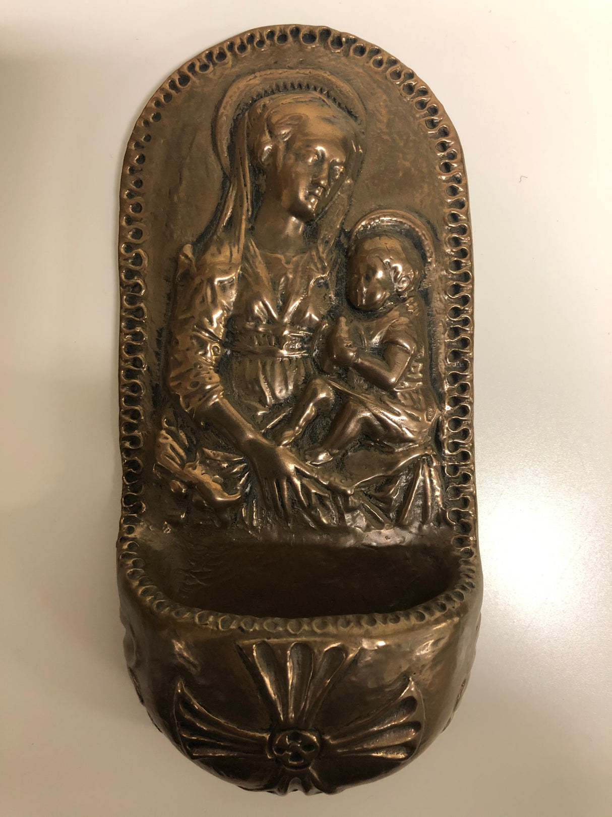 Madonna of The Waters Holy Water Font