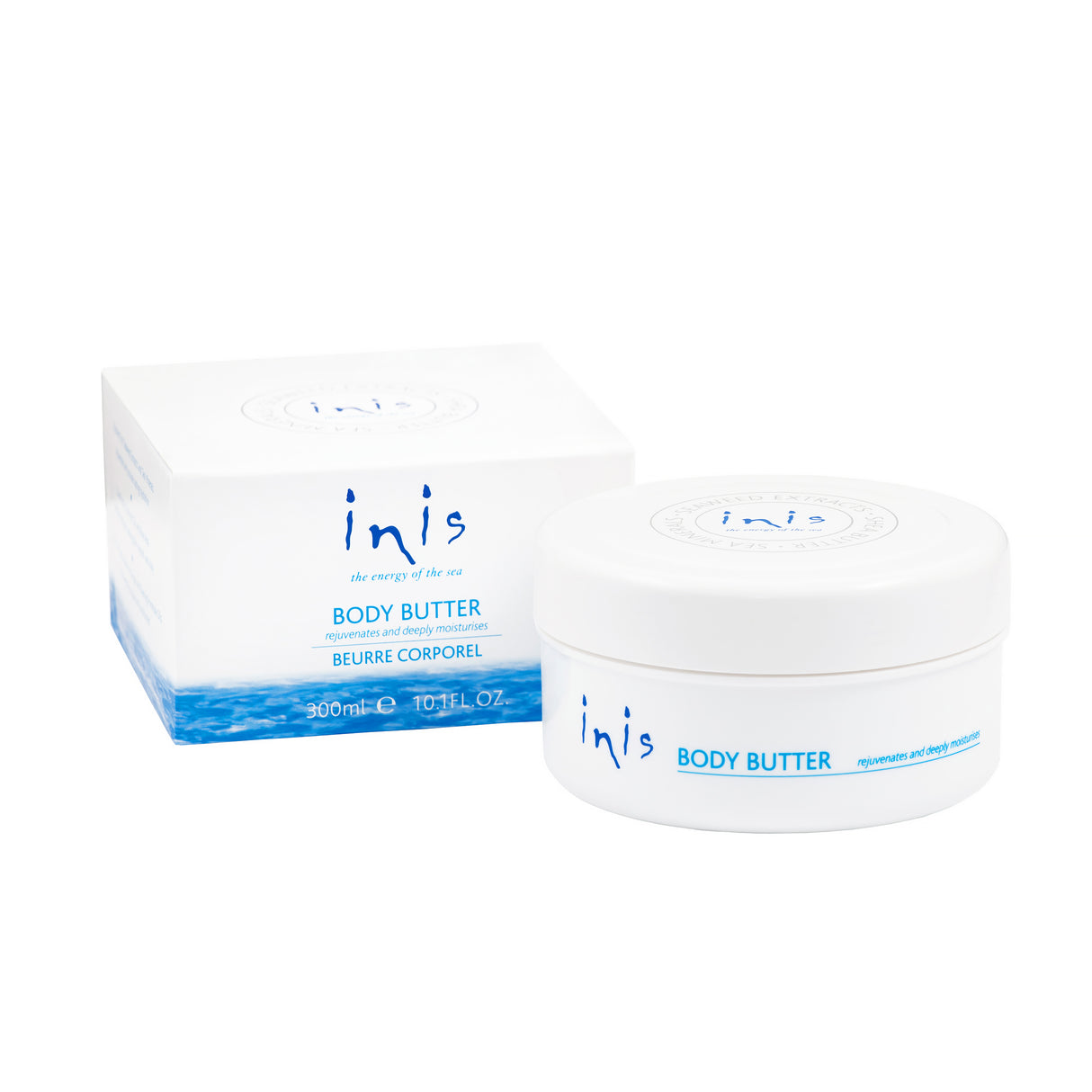 Inis Body Butter and display box