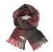 grey charcoal and red stripe mucros weavers islander scarf