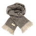 Brown fleck mucros weavers islander scarf