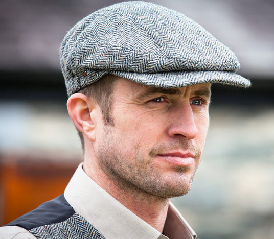 Mucros Weavers Irish Tweed Mens Kerry Cap