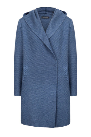Women's Millford Hooded Links Cable Coat